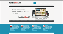 Desktop Screenshot of namibiaonline.net